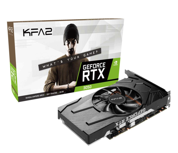 KFA2 GeForce RTX 3050 1-Click OC V2 8GB GDDR6 - 1063991 - zdjęcie